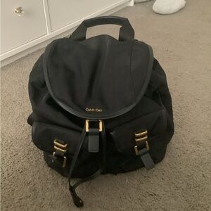 Calvin Klein Black Backpack